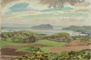 Campbeltown Loch, April 1944 — Stephen Bone