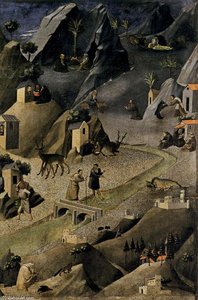 Thebaid (detail) — Gherardo Di Jacopo Starnina