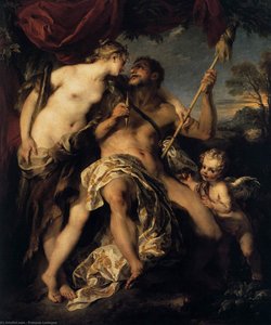 Hercules And Omphale — François Lemoyne, Baroque