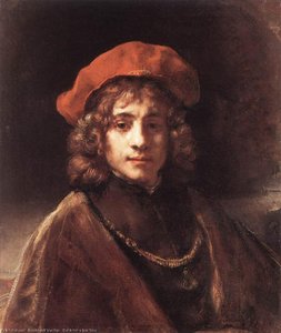 The Artist's Son Titus — Rembrandt Van Rijn, Dutch Baroque