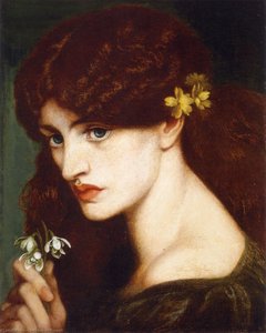 Blanzifiore (snowdrops) — Dante Gabriel Rossetti, Pre-raphaelite Brotherhood