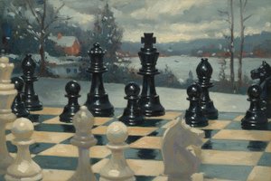 Nocturne In Slate And Snow — Jacques Villedieu