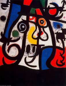 Dona I Ocells — Joan Miró, Abstract Expressionism