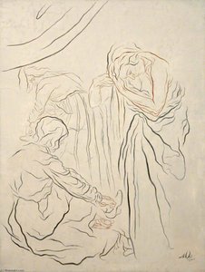 Women Dressing — Albert Reuss