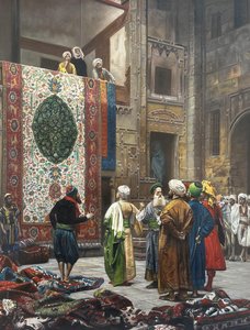 The Carpet Merchant - Jean-léon Gérôme — Jean-léon Gérôme, Orientalism