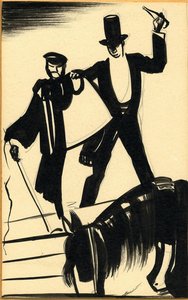 Illustration Version For Aleksandrs Čaks — Romans Suta