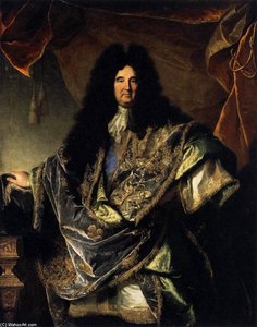 Portrait Of Phillippe De Courcillon — Hyacinthe Rigaud, Baroque