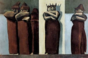 The Tragedians — David Bomberg