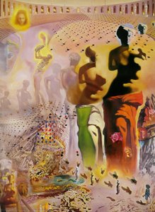 Der Halluzinogene Torero, 1968–70 — Salvador Dalí, Surrealism