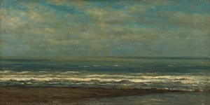 Seascape Near Heijst, Willem Roelofs (i), C. 1868 — Willem Roelofs