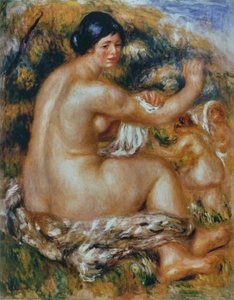 Bathing — Pierre-auguste Renoir