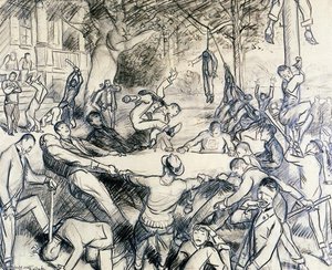 I Remember Being Initiated Into The Frat — George Wesley Bellows
