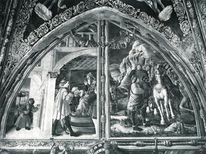 Scenes From The Life Of St.christopher - — Andrea Mantegna, Renaissance Early