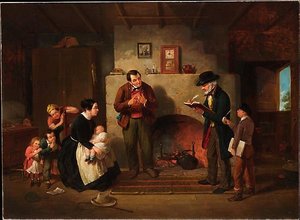Taking The Census — Francis William Edmonds