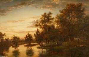 Sonning On The Thames — Patrick Nasmyth