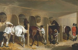 The Hunting Stud — John Frederick Herring Senior