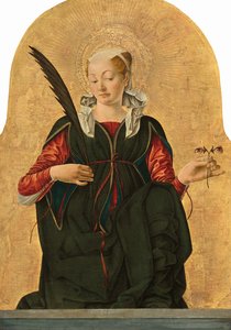 Saint Lucy — Francesco Del Cossa, Renaissance