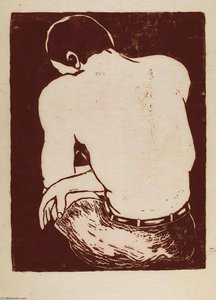 Back Of Shirtless Man — Frank Mcclure