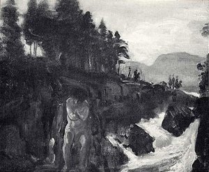 River God, (painting) — Arthur B. Davies