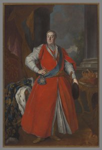 Portret Augusta Iii Sasa (1696-1763), Króla Polski — Louis De Silvestre