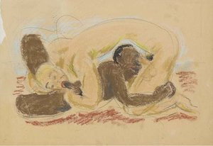 The Red Rug — Duncan Grant