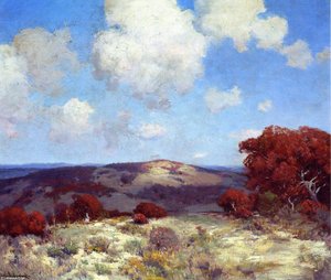 In The Hills Of The Spanish Oaks — Robert Julian Onderdonk