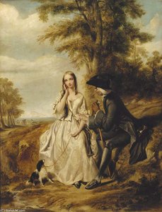 Laurence Sterne And Maria - — Paul Falconer Poole