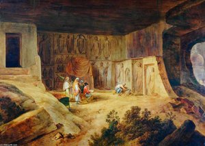 Inside Of The Kanaree Caves At Salsette