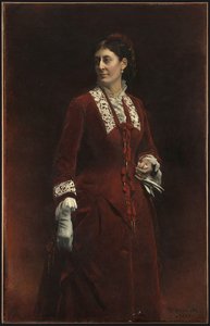 Portrait Of Madame Georges Ehrler — Léon Joseph Florentin Bonnat