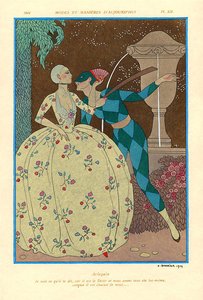 Arlequin — Georges Barbier