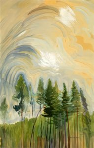 Young Pines And Sky — Emily Carr