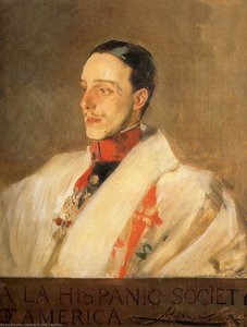Portrait Of King Alfonso — Joaquín Sorolla Y Bastida, Impressionist Realism
