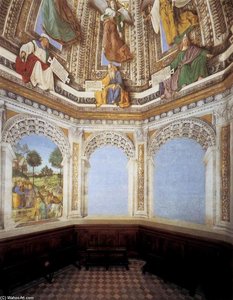 View Of The Sacristy Of St Mark — Melozzo Da Forlì, Renaissance