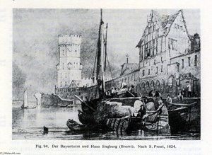 Bayenturm Cologne And Siegburg House — Samuel Prout