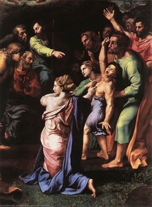 La Transfiguración (detalle) — Rafael, High Renaissance