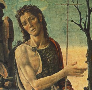 St John The Baptist (detail) — Jacopo Del Sellaio, Renaissance Art