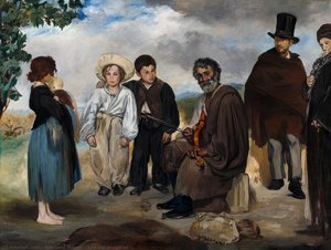 El Viejo Músico — Édouard Manet