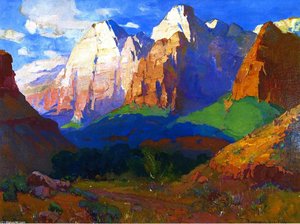 Pinnacle Rock, Utah — Franz Bischoff