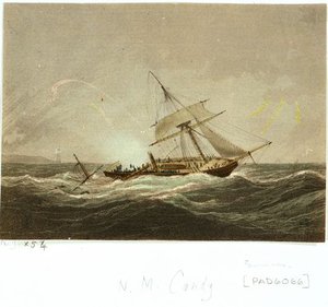 Hms Surinam Struck By Lightning — Nicholas Matthew Condy