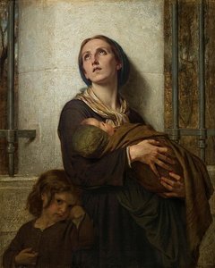 The Poor Mother — Hugues Merle