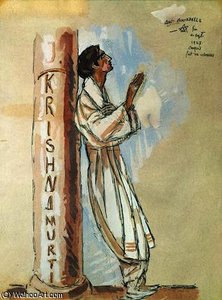 A Young Man With His Indian Servant Holding A Portfolio — John Hamilton Mortimer