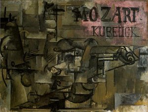 Violin Mozart Kubelick — Georges Braque
