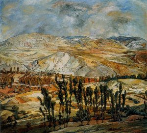 Montes De Calatayud — Ignacio Zuloaga Y Zabala, Expressionism