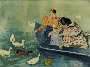 Feeding The Ducks — Mary Stevenson Cassatt