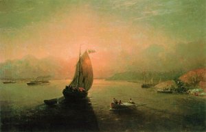 Volga — Ivan Konstantinovich Aivazovsky