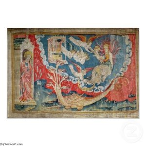The Woman About To Give Birth And The Great Dragon Waiting To Devour The Infant