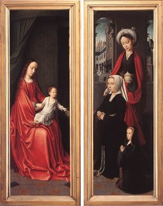 Triptych Of Jan Des Trompes (rear Of The Wings) — Gerard David