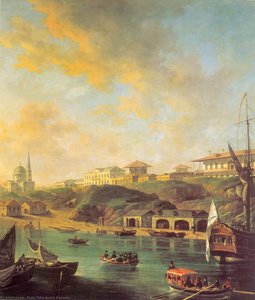 Vista De La Ciudad De Nikolaev — Fedor Yakovlevich Alekseev