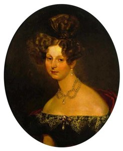 Portrait Of Grand Duchess Elena Pavlovna — Karl Pavlovich Brulloff, Academic/neoclassical