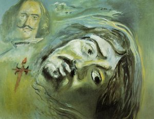 Velazquez And A Figure — Salvador Dalí, Surrealism